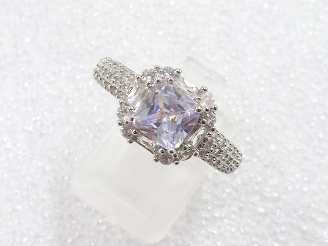CRYSTAL FASHION RING / JP SIZE 18.5